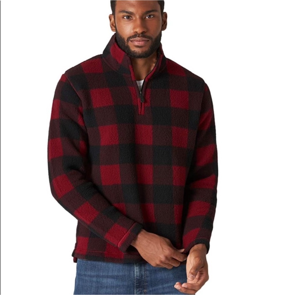 NWT Red Buffalo plaid lightweight quarter zip❤️❤️❤️❤️